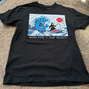 Tee short sleeve 100% cotton, size adult Small